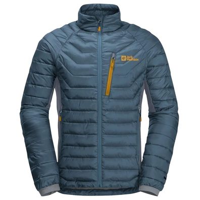 Isolierte Jacke Jack Wolfskin Routeburn Pro Blau