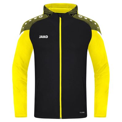 Veste Jako Kapuzenjacke Performance Noir/Jaune
