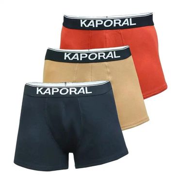 Boxer Kaporal Quad Schwarz Baumwolle