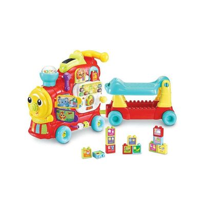 Porteur VTech Baby Maxiloco, mon trotti train 7 en 1, rot