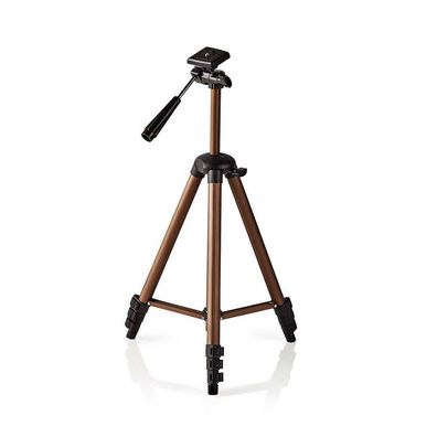 Stativ Nedis TPOD2100BZ Aluminium, 40,5-130 cm, schwarz/silber
