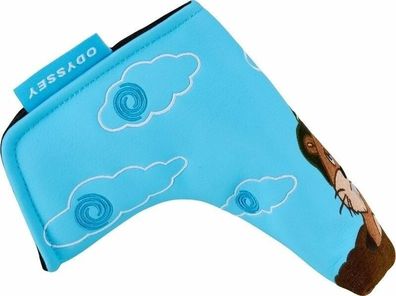 Golfzubehör Odyssey Am Gopher Schlägerkopfhaube Braun/Blau