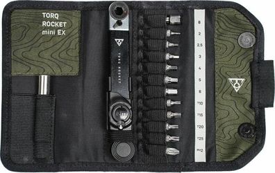 Drehmomentschléssel Topeak Torq Rocket Mini EX schwarz
