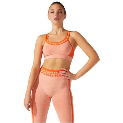 Sport-BH Asics Cropped Logo Seamless Bra Orange
