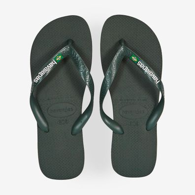 Flip-Flops Havaianas Brasil Logo Grén Olive