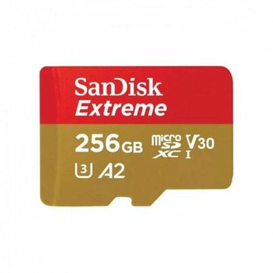 MicroSDXC Karte SanDisk Extreme 256GB Class10 UHS-I V30