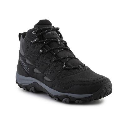Sportschuhe Merrell West Rim Sport Mid GTX Schwarz