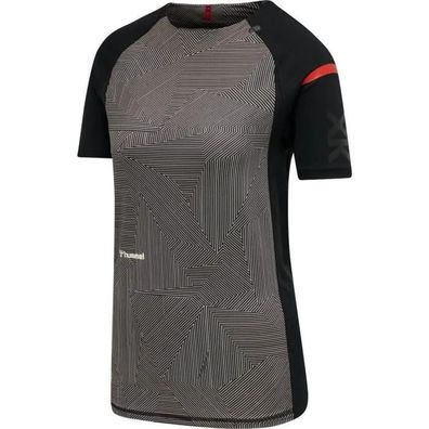 T-Shirt Hummel hmlPRO XK Pre Game Jersey Schwarz/Rosa