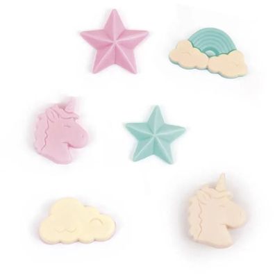 Kreativset mes-courses-en-vrac Coffret Comptoir des Savons Licorne rosa