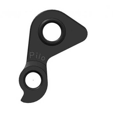 Drailleur Pilo D834 Bulls/Hercules Aluminium schwarz