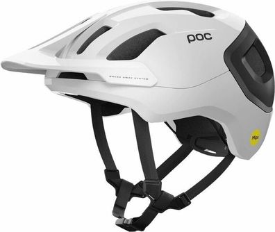 Fahrradhelm Poc Axion Race MIPS Weiß und Schwarz