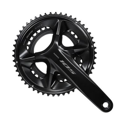 Kurbel Shimano FC-R7100 105, schwarz, 12-Gang