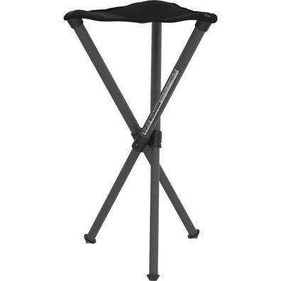 Campinghocker Walkstool Basic 60 höhenverstellbar, schwarz