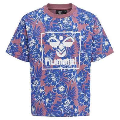 T-Shirt Hummel hmlFLOWER Kurzarm Rose
