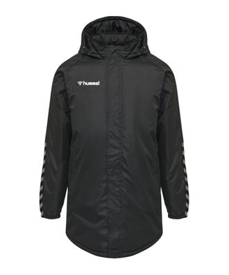 Jacke Hummel Authentic Bench Kinder Schwarz