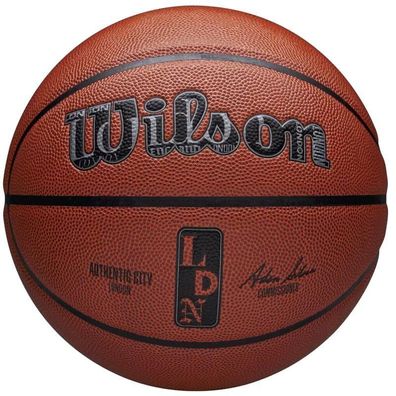 Basketball Wilson NBA Authentic City London Orange Größe 7
