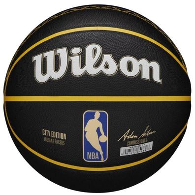 Basketball Wilson NBA Team City Collector Indiana Pacers Ball schwarz
