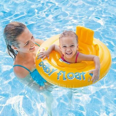 Schwimmring Intex My Baby Float Gelb fér Babys