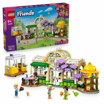 LEGO Friends 42671 Pflanzencaf & Blumenladen, kreatives Spielset