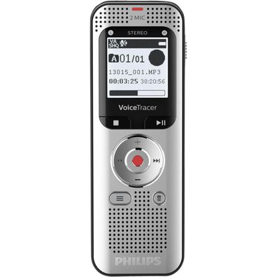Digitaler Diktiergerät Philips Voice Tracer DVT2050 mit 8 GB Speicher