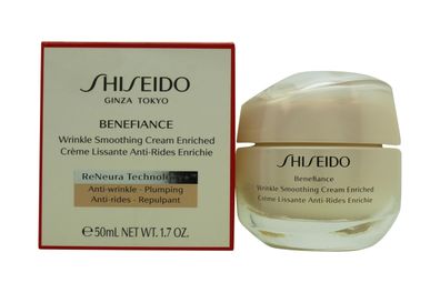 Anti-Falten Creme Shiseido Benefiance fér trockene Haut