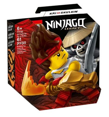 Lego® Ninjago® Battle Set: Kai vs. Skulkin #71730 NEU & OVP Gratis Versand