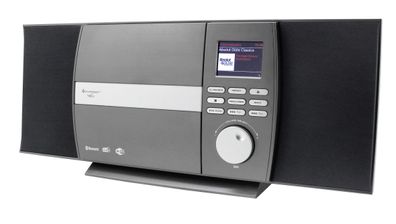 Internetradio Aster ICD1010AN mit DAB+ und Bluetooth, Anthrazit