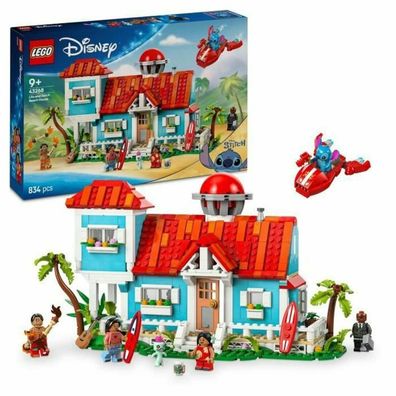 Bauspielzeug LEGO La maison sur la plage de Lilo et Stitch multicolor