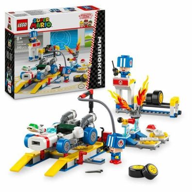 Bauset LEGO Garage de Toad blau/weiß/rot
