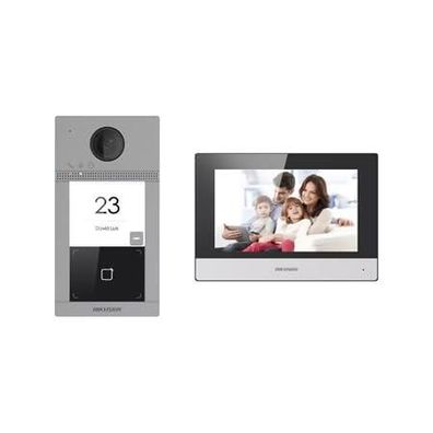 Video-Térsprechanlage Hikvision DS-KIS604-S mit 7-Zoll-Touchscreen