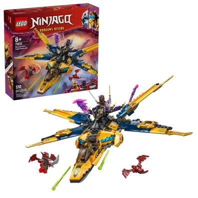 Bausatz LEGO Ninjago 71833 Super Sturmflugzeug von Ras und Arin