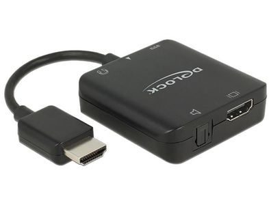 HDMI-Extractor DeLOCK 62784 Kompakter Audio-Signal-Extraktor