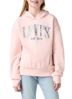 Hoodie Levi's Kids Saisonnier Rose