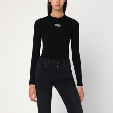 Pullover Diesel M-Valari Slim Fit Schwarz