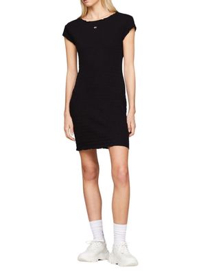 Kleid Tommy Jeans DW0DW17927BDS Regular Fit Schwarz