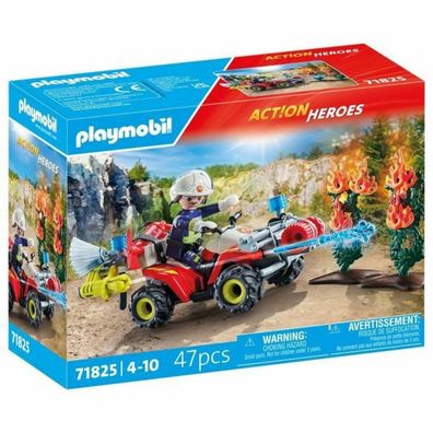 Feuerwehr Quad Playmobil 71825 Rot
