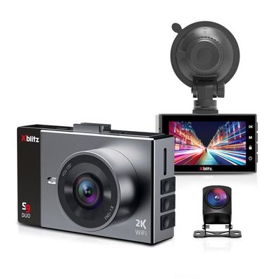Dashcam Xblitz S9 Duo mit 2K-Auflösung und Doppel-Kamera