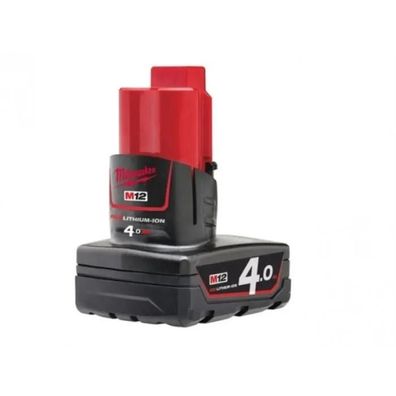 Akku Milwaukee M12 B4 4,0 Ah Redlithium