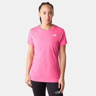T-Shirt The North Face NF0A4T1AN16 Rose, Rundhalsausschnitt, Kurzarm