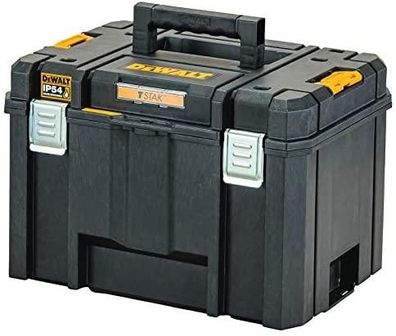 Werkzeugkasten DEWALT TSTAK IP54 Schwarz und Gelb