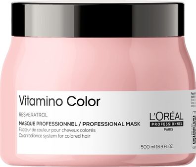 Haarmaske Lâ€?Oral Vitamino Color Transparent 500ml