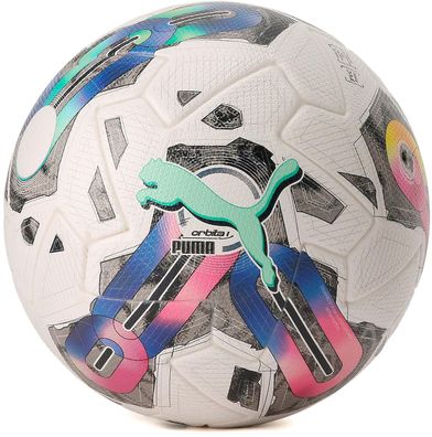 Fußball Puma Orbita 1 TB Weiß Grén Pink