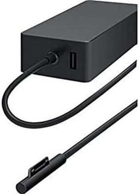 Netzadapter Microsoft Surface 65W, Schwarz