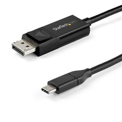 USB-C Kabel DisplayPort Startech 2 Meter 8K 60Hz Schwarz