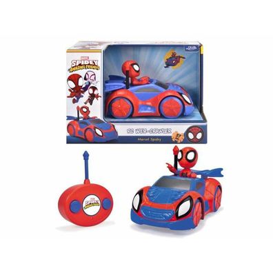 Fernsteuerauto Simba Spidey Web Crawler rot und blau