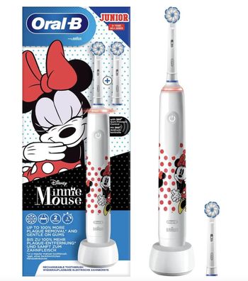 Elektrische Zahnbérste Oral-B Junior Minnie Mouse rosa