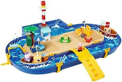 Wasserspielzeug BIG Waterplay Peppa Pig mit Booten und Figuren