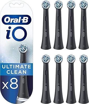 Brossettes de remplacement Oral-B iO Noir, 8 Stéck