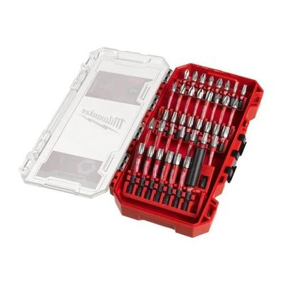Werkzeug Milwaukee Shockwave 38-teiliges Bit-Set, schwarz