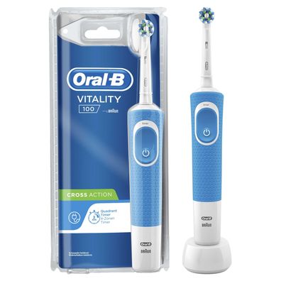 Elektrische Zahnbérste Oral-B Vitality 100 Cross Action Blau